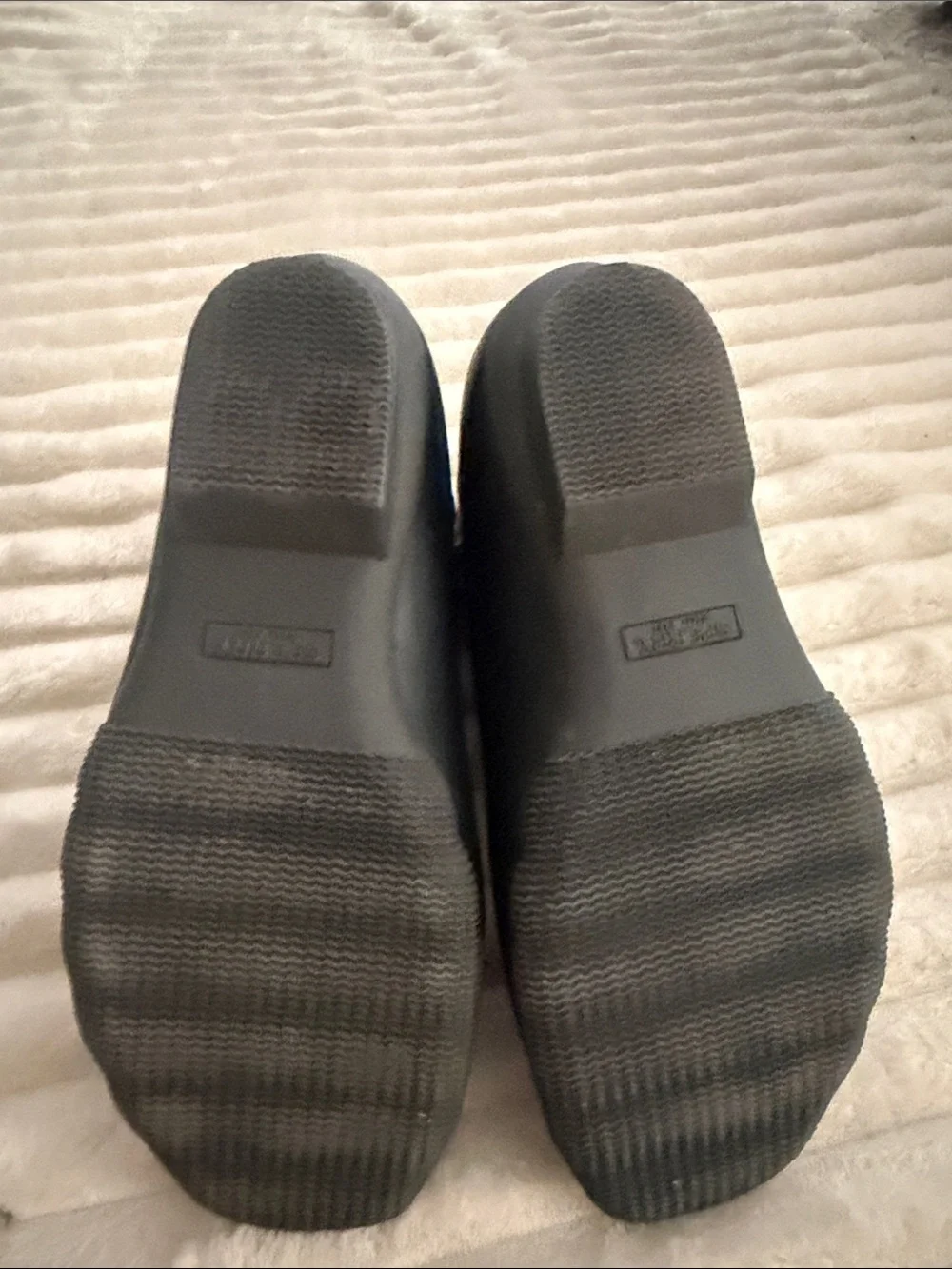 Sperry Black and Gray Duck Boots - Women's Winter Rain Boots